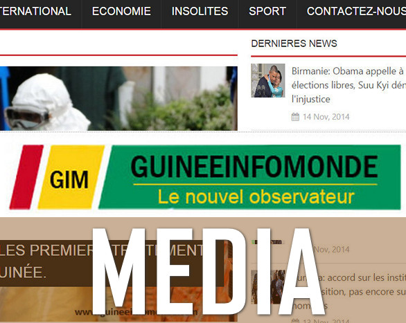 References Poptrafic, agence digitale Paris 17: AGP, Agence Guinéenne de Presse