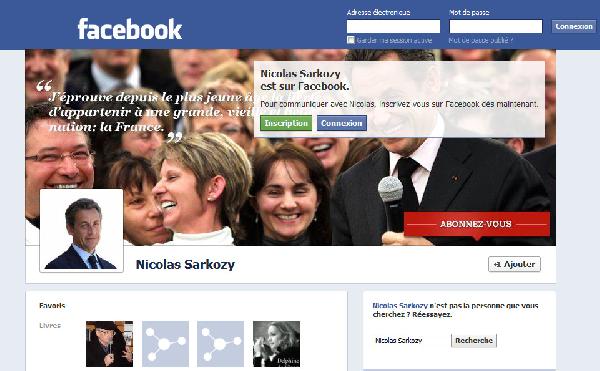 Polémique sur la page Facebook de Nicolas Sarkozy MAG MARKETING DIGITAL